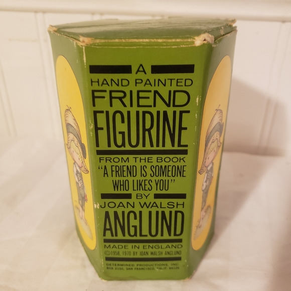 Vintage Joan Anglund Walsh Boy Figurine - 1970 - Picture 5 of 5